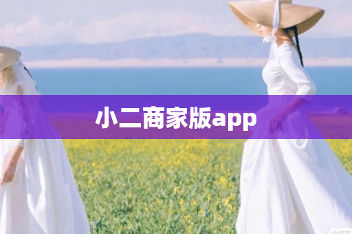 小二商家版app