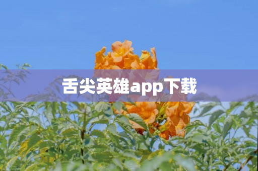 舌尖英雄app下载