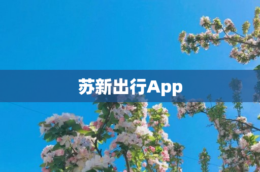 苏新出行App