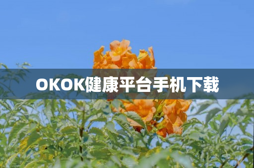 OKOK健康平台手机下载