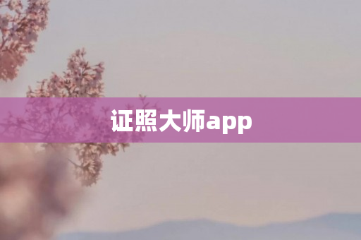 证照大师app
