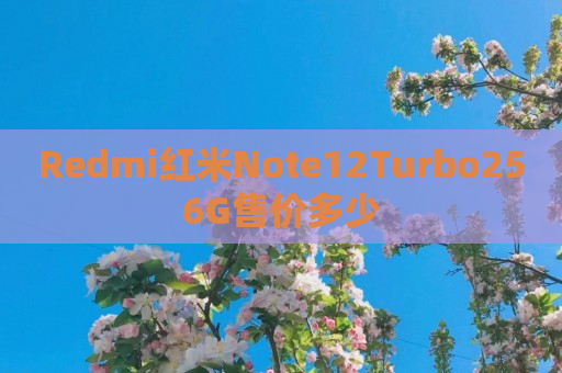 Redmi红米Note12Turbo256G售价多少