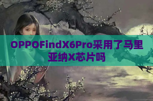 OPPOFindX6Pro采用了马里亚纳X芯片吗