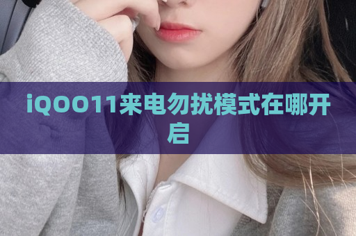 iQOO11来电勿扰模式在哪开启