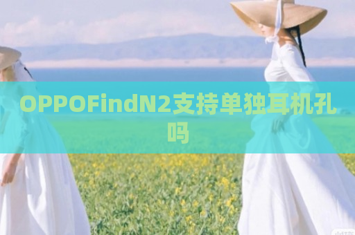 OPPOFindN2支持单独耳机孔吗