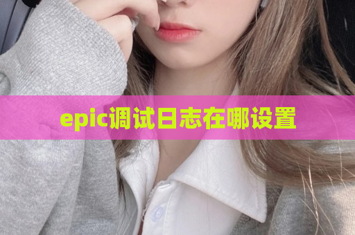 epic调试日志在哪设置
