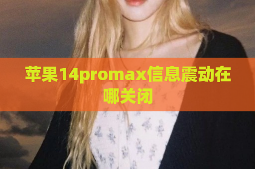 苹果14promax信息震动在哪关闭