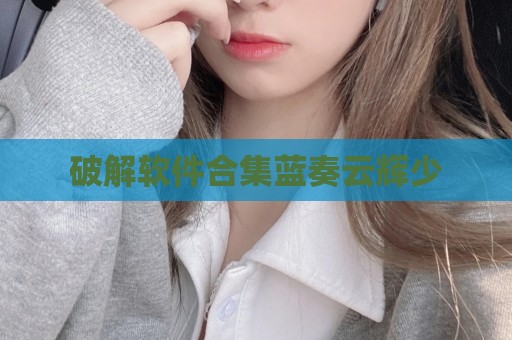 破解软件合集蓝奏云辉少