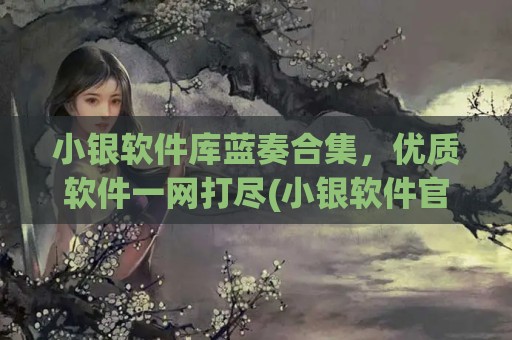 小银软件库蓝奏合集，优质软件一网打尽(小银软件官网)